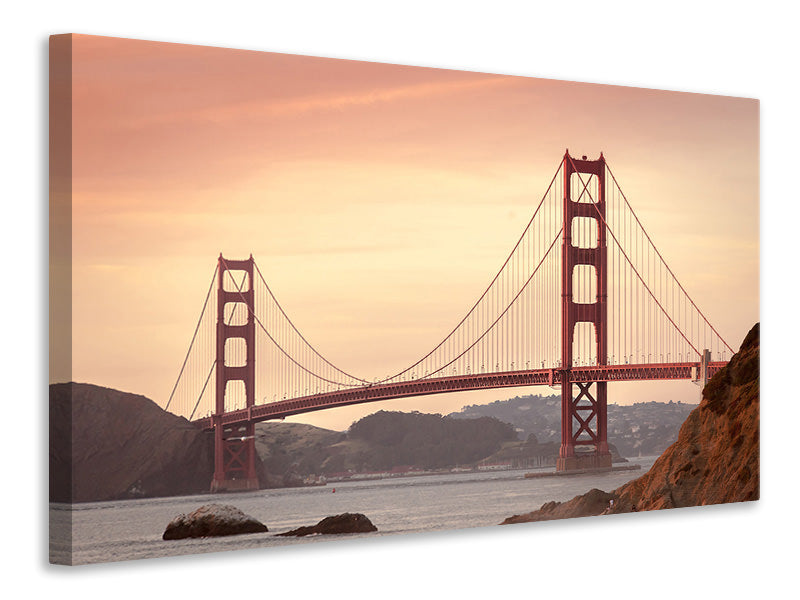 canvas-print-golden-gate-bridge-in-the-evening-light