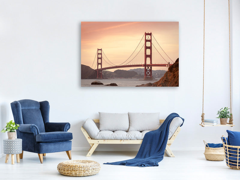 canvas-print-golden-gate-bridge-in-the-evening-light