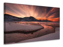 canvas-print-golden-sunset