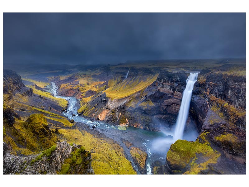 canvas-print-iceland-waterfall-x