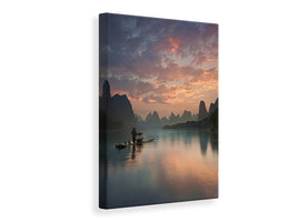 canvas-print-li-river-sunrise