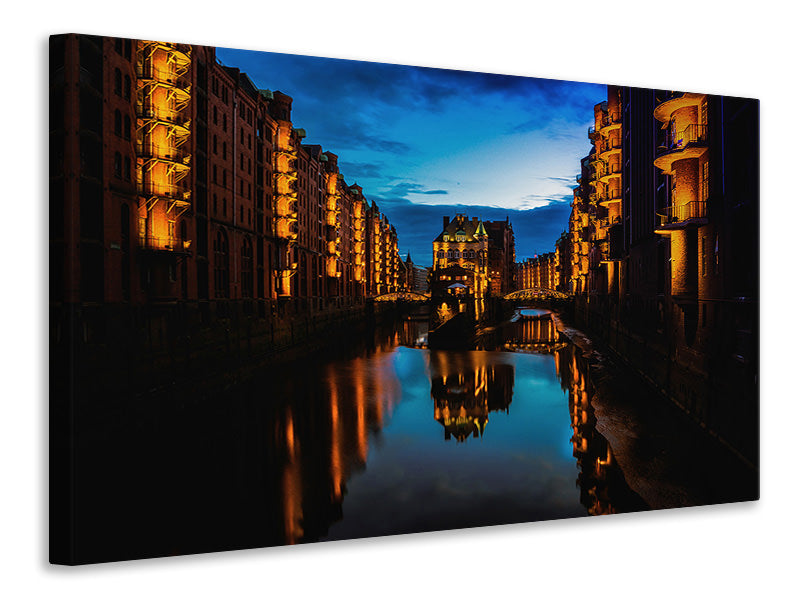 canvas-print-lights-from-hamburg