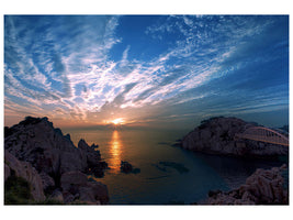 canvas-print-moody-sunset-at-the-sea