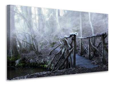 canvas-print-old-wooden-bridge-in-the-forest