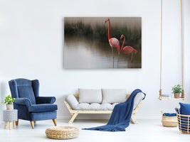 canvas-print-red-flamingo-ii