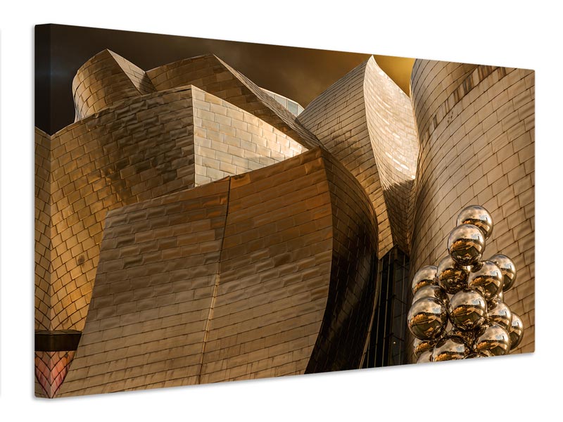 canvas-print-reflections-on-spheres-serie-guggenheim-bilbao-x