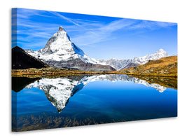 canvas-print-riffelsee-zermatt