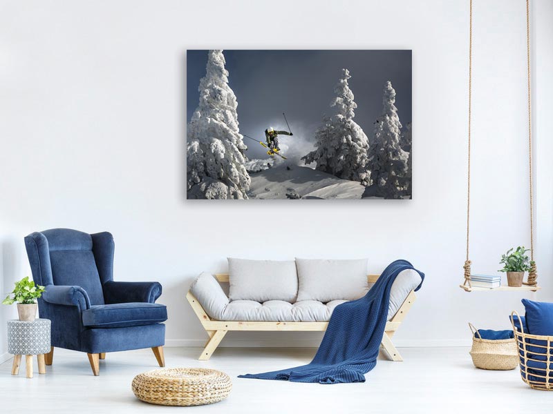 canvas-print-ski-is-life-x