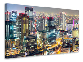 canvas-print-skyline-osaka-in-sea-of-lights