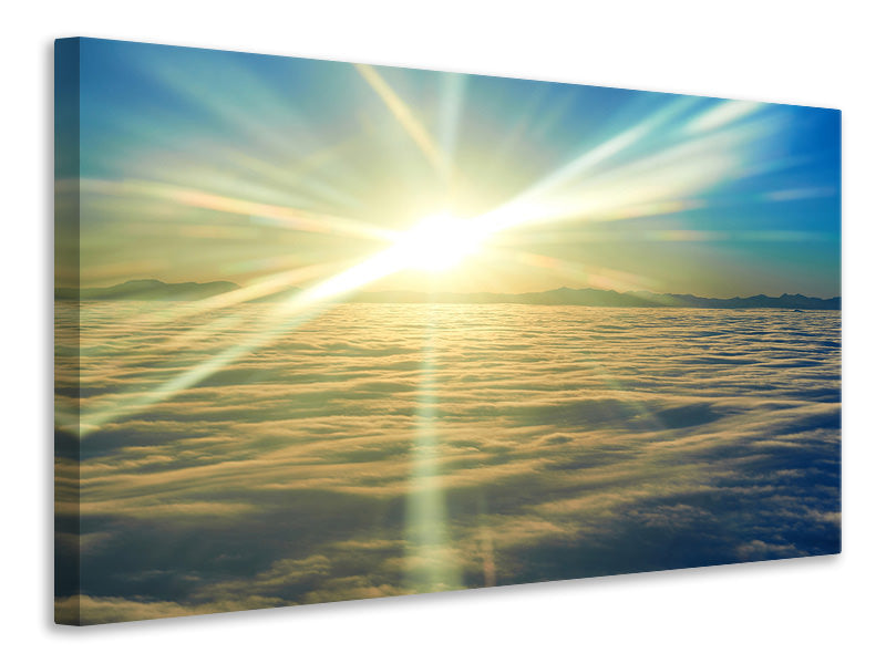 canvas-print-sunrise-above-the-clouds