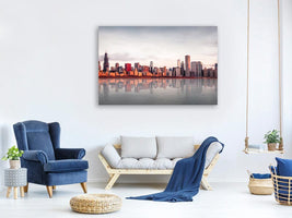 canvas-print-sunrise-at-chicago-x