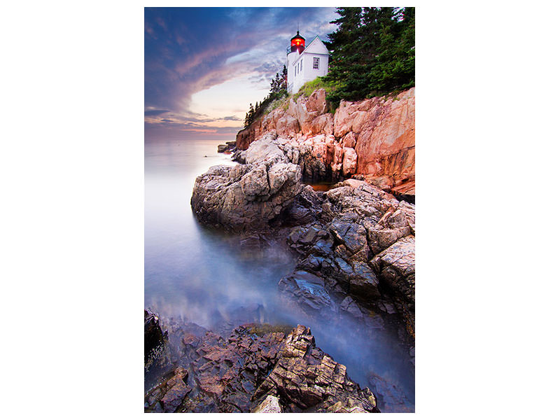 canvas-print-sunset-at-bass-harbor-lighthouse