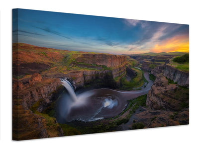 canvas-print-sunset-at-palouse-falls-x