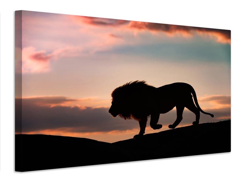 canvas-print-sunset-in-the-serengeti-x