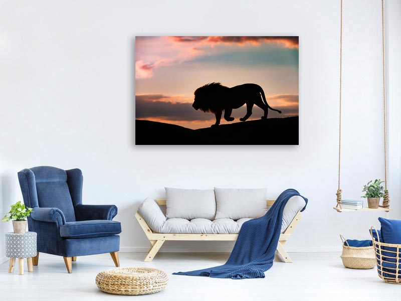 canvas-print-sunset-in-the-serengeti-x