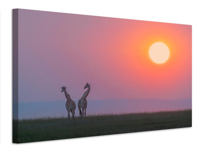 canvas-print-sunset-love-x