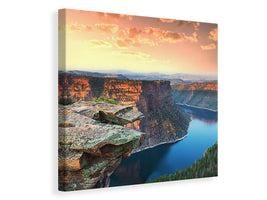 canvas-print-sunset-rocky-mountains