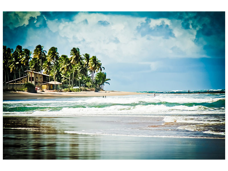 canvas-print-the-beach