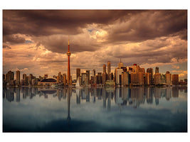 canvas-print-toronto-at-dusk