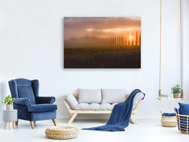 canvas-print-tuscany-sunrising