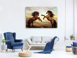 canvas-print-two-wild-horses