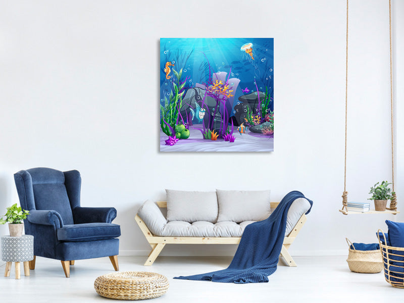 canvas-print-underwater-treasure-hunt