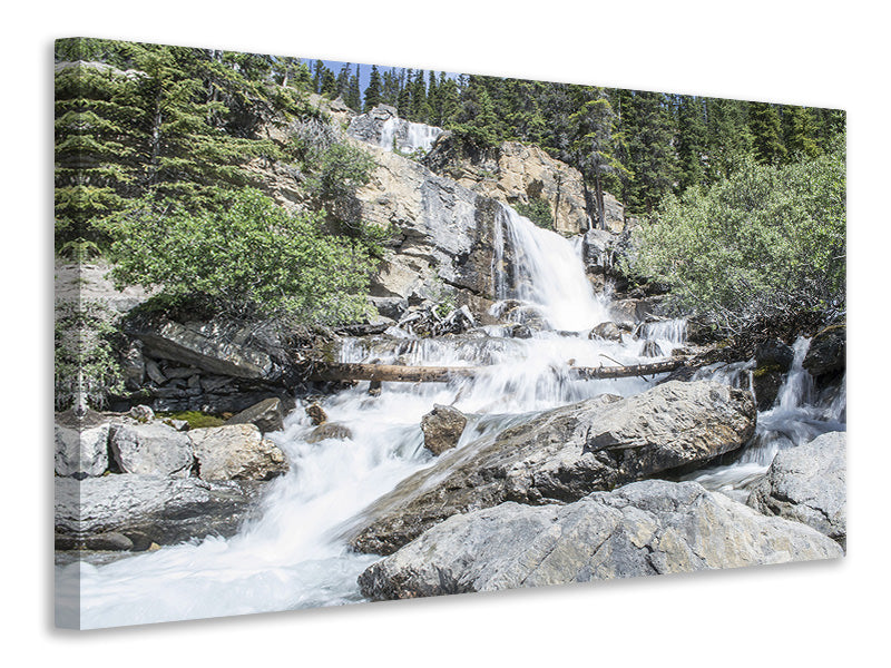 canvas-print-wild-waterfall-in-the-forest