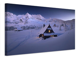 canvas-print-winter-hut-x