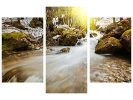 modern-3-piece-canvas-print-cascading-waterfall