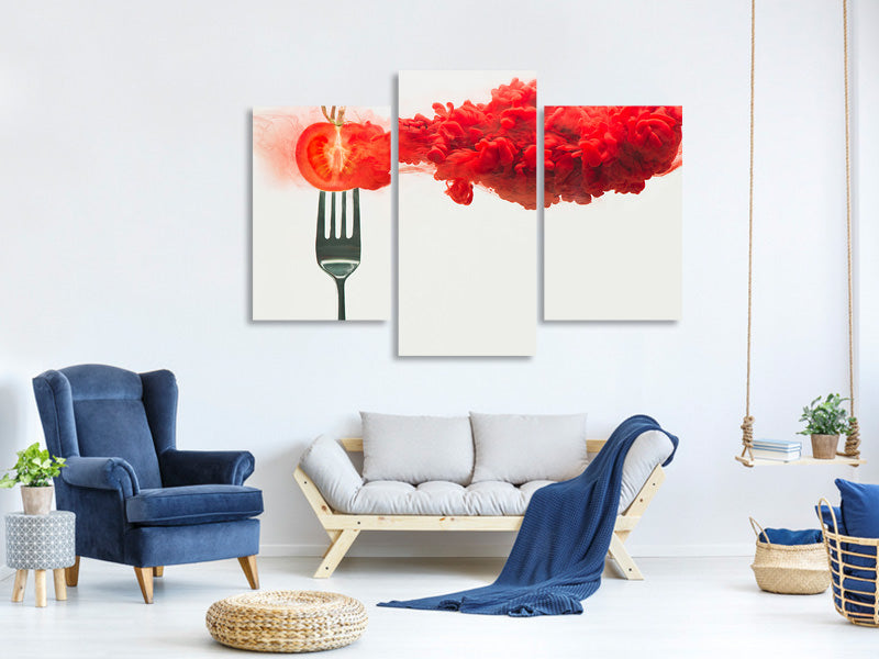 modern-3-piece-canvas-print-disintegrated-tomato