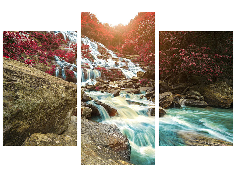 modern-3-piece-canvas-print-exotic-waterfall