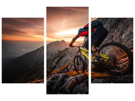 modern-3-piece-canvas-print-golden-hour-high-alpine-ride