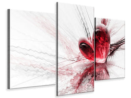 modern-3-piece-canvas-print-heart-reflection