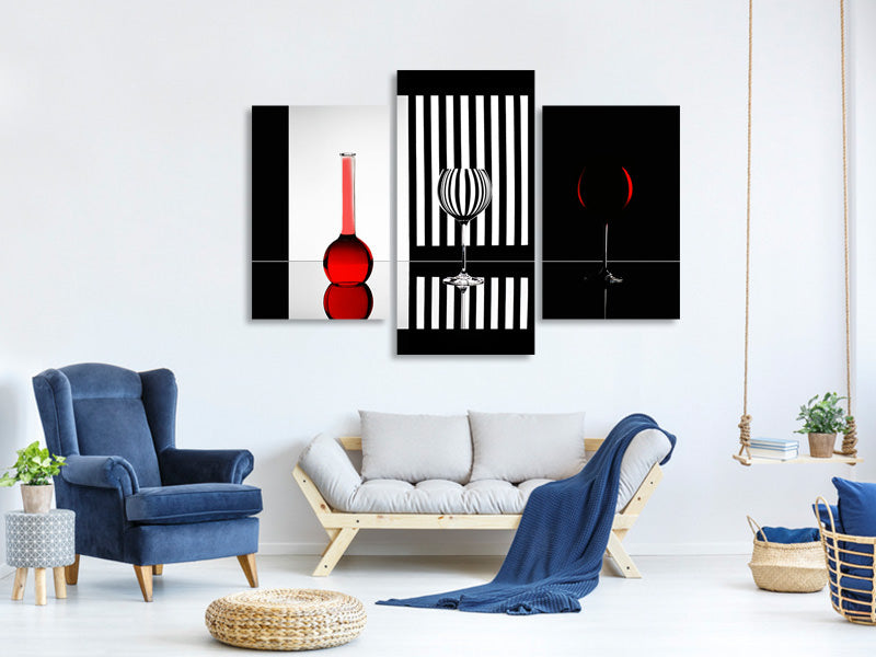 modern-3-piece-canvas-print-just-red