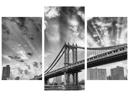 modern-3-piece-canvas-print-manhattan-bridge