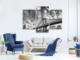 modern-3-piece-canvas-print-manhattan-bridge