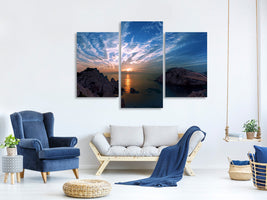 modern-3-piece-canvas-print-moody-sunset-at-the-sea