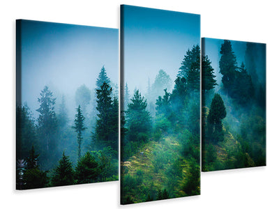 modern-3-piece-canvas-print-mysterious-forest-ii