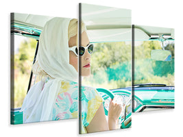 modern-3-piece-canvas-print-retro-lady