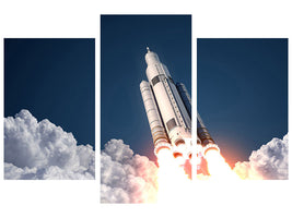 modern-3-piece-canvas-print-rocket-start