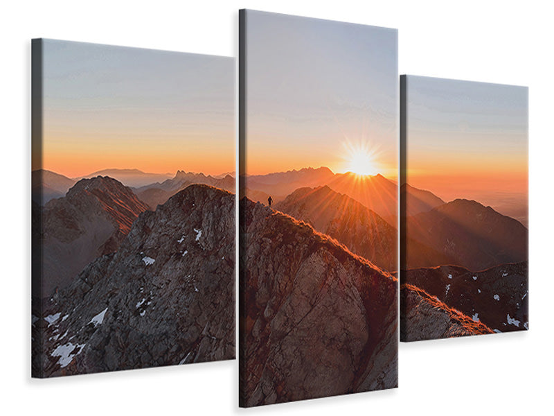 modern-3-piece-canvas-print-running-on-the-ridge