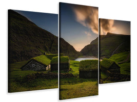 modern-3-piece-canvas-print-saksun-village