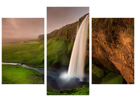 modern-3-piece-canvas-print-seljalandsfoss