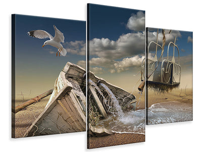 modern-3-piece-canvas-print-stranded-wreck