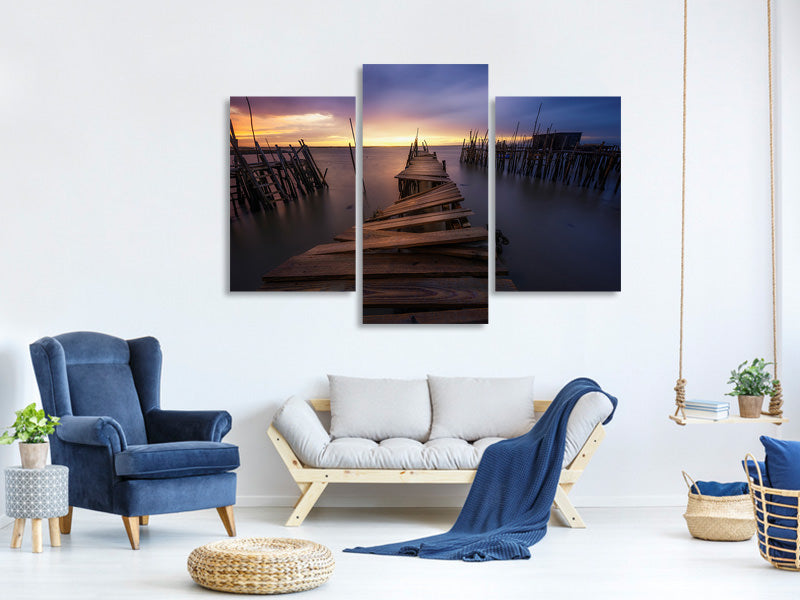 modern-3-piece-canvas-print-the-end