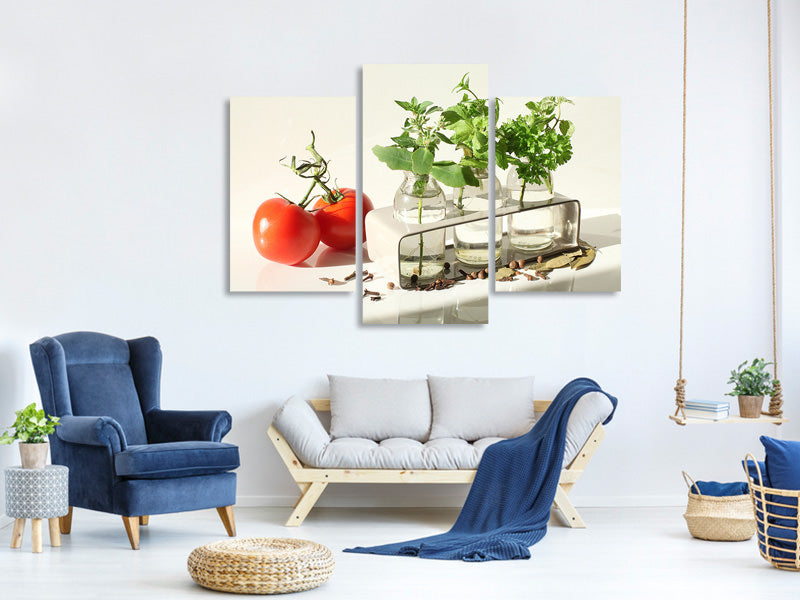 modern-3-piece-canvas-print-tomatoes-and-herbs