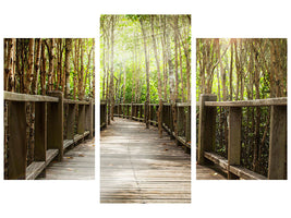 modern-3-piece-canvas-print-wooden-bridge