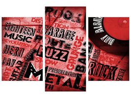 modern-3-piece-canvas-print-writings-music-grunge