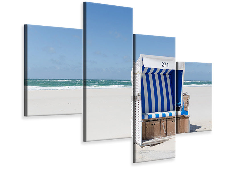 modern-4-piece-canvas-print-271-beach-chair