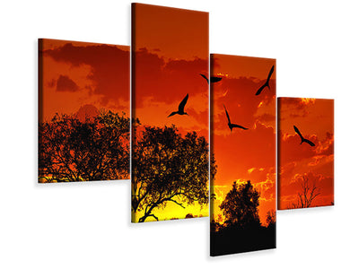 modern-4-piece-canvas-print-african-feeling